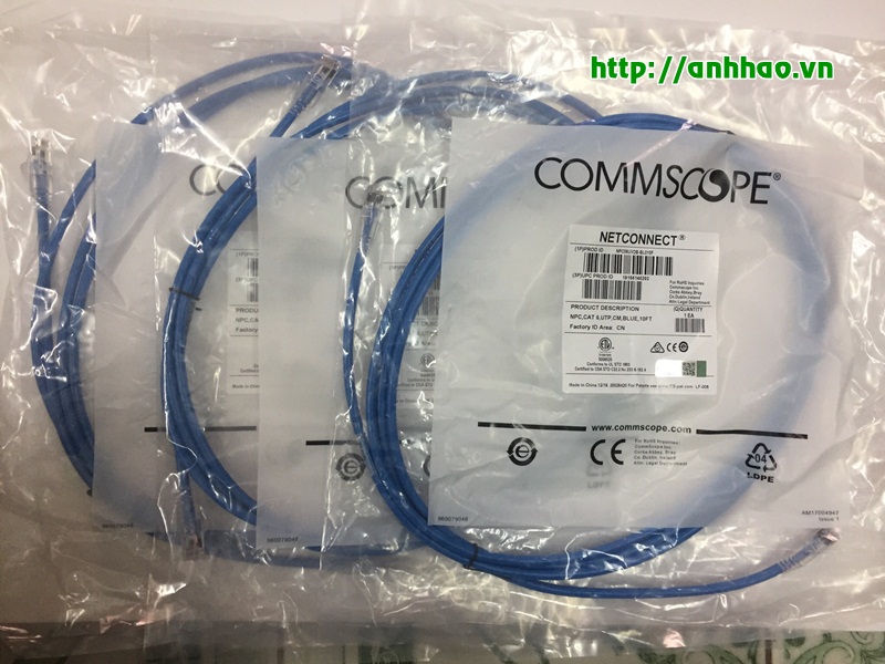 Dây nhảy commscope cat6 dài 2m PN: 1859247-7